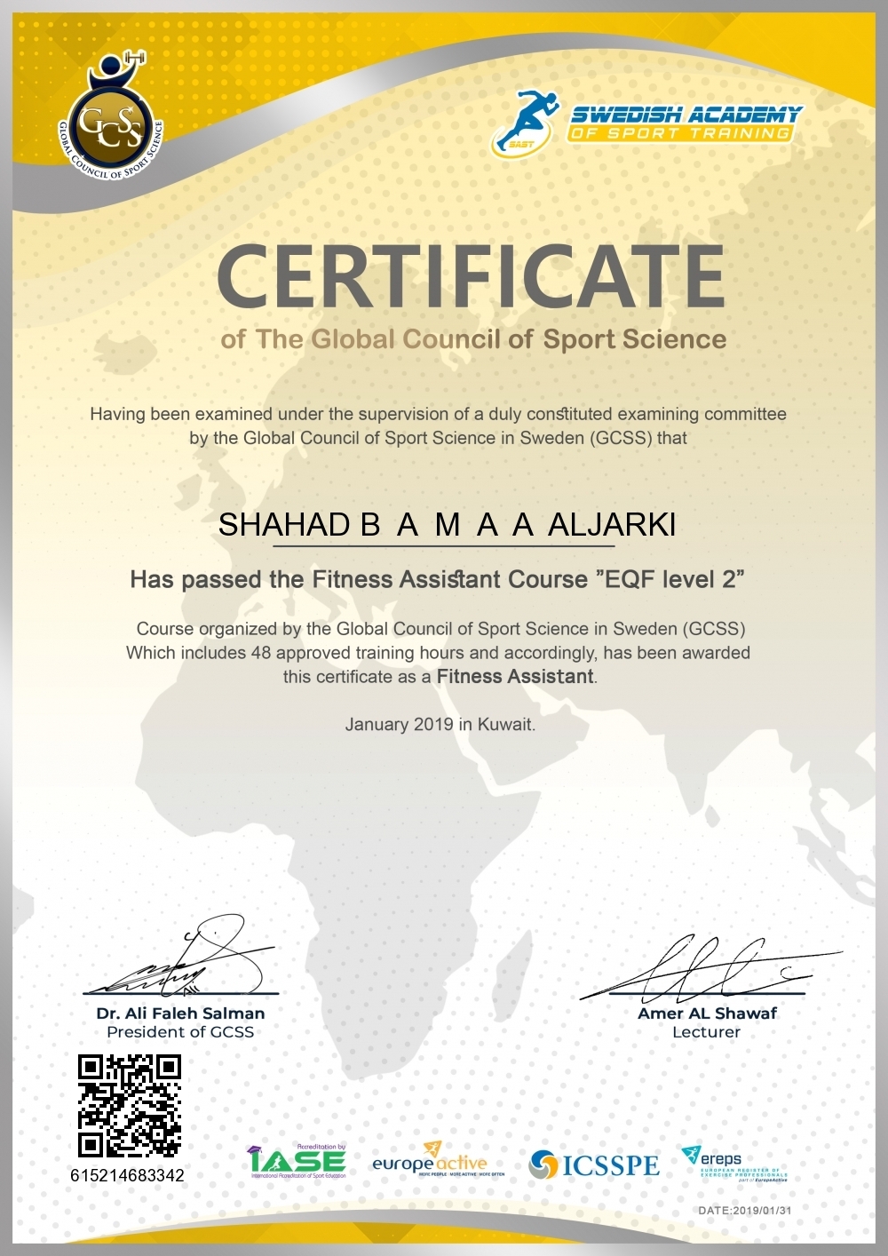 SHAHAD B  A  M  A  A  ALJARKI